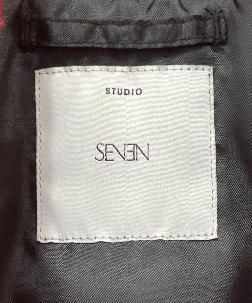 studio seven（スタジオセブン）STUDIO SEVEN (スタジオセブン) フライトジャケット レッド サイズ:Mの古着・服飾アイテム