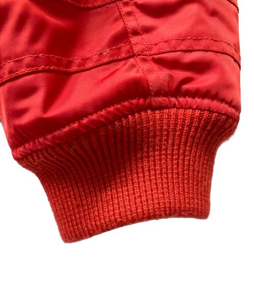studio seven（スタジオセブン）STUDIO SEVEN (スタジオセブン) フライトジャケット レッド サイズ:Mの古着・服飾アイテム