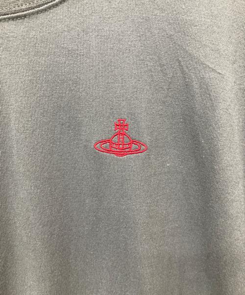 Vivienne Westwood RED LABEL（ヴィヴィアンウエストウッドレッドレーベル）Vivienne Westwood RED LABEL (ヴィヴィアンウエストウッドレッドレーベル) 長袖ワンピース ネイビー×グレー サイズ:00の古着・服飾アイテム