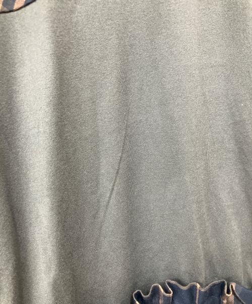 Vivienne Westwood RED LABEL（ヴィヴィアンウエストウッドレッドレーベル）Vivienne Westwood RED LABEL (ヴィヴィアンウエストウッドレッドレーベル) 長袖ワンピース ネイビー×グレー サイズ:00の古着・服飾アイテム