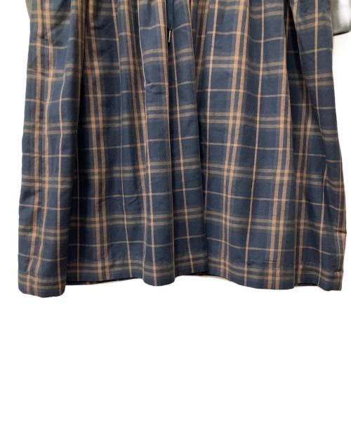 Vivienne Westwood RED LABEL（ヴィヴィアンウエストウッドレッドレーベル）Vivienne Westwood RED LABEL (ヴィヴィアンウエストウッドレッドレーベル) 長袖ワンピース ネイビー×グレー サイズ:00の古着・服飾アイテム