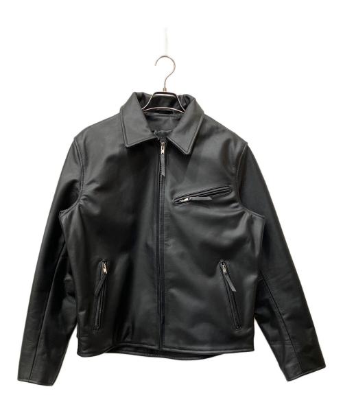 MO-LAWS（モローズ）MO-LAWS (モローズ) レザージャケット ブラック サイズ:3Lの古着・服飾アイテム