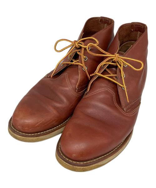 RED WING（レッドウィング）RED WING (レッドウィング) チャッカーブーツ ブラウン サイズ:USA10 1/2Dの古着・服飾アイテム
