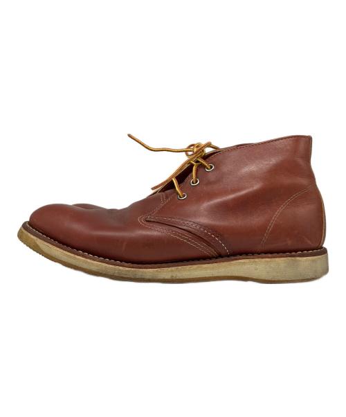 RED WING（レッドウィング）RED WING (レッドウィング) チャッカーブーツ ブラウン サイズ:USA10 1/2Dの古着・服飾アイテム