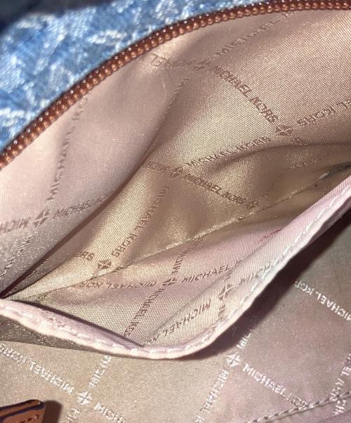 MICHAEL KORS（マイケルコース）MICHAEL KORS (マイケルコース) 2WAYショルダーバッグ ネイビーの古着・服飾アイテム