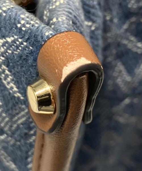 MICHAEL KORS（マイケルコース）MICHAEL KORS (マイケルコース) 2WAYショルダーバッグ ネイビーの古着・服飾アイテム