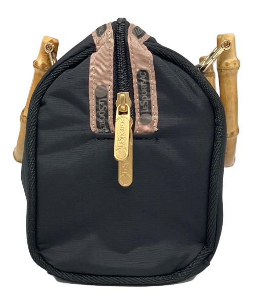 LeSportsac（レスポートサック）LeSportsac (レスポートサック) MED BAMBOO BOSTON2 ブラックの古着・服飾アイテム