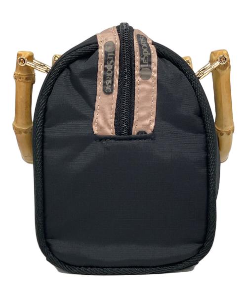LeSportsac（レスポートサック）LeSportsac (レスポートサック) MED BAMBOO BOSTON2 ブラックの古着・服飾アイテム