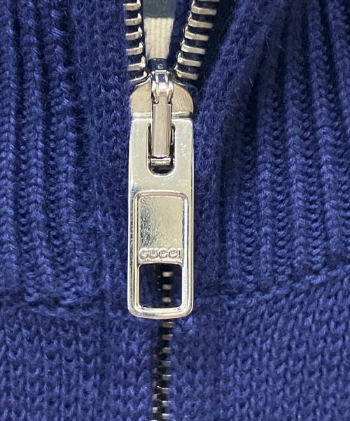 GUCCI（グッチ）GUCCI (グッチ) ニットスウェット ネイビー サイズ:Sの古着・服飾アイテム