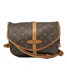 LOUIS VUITTON（ルイ ヴィトン）の古着「ソミュール30　モノグラム」｜ブラウン
