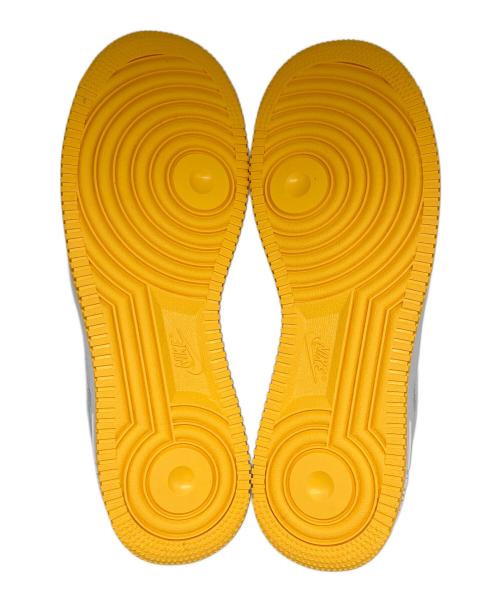 NIKE（ナイキ）NIKE (ナイキ) AIR FORCE1 ホワイト×イエロー サイズ:US10.5 未使用品の古着・服飾アイテム