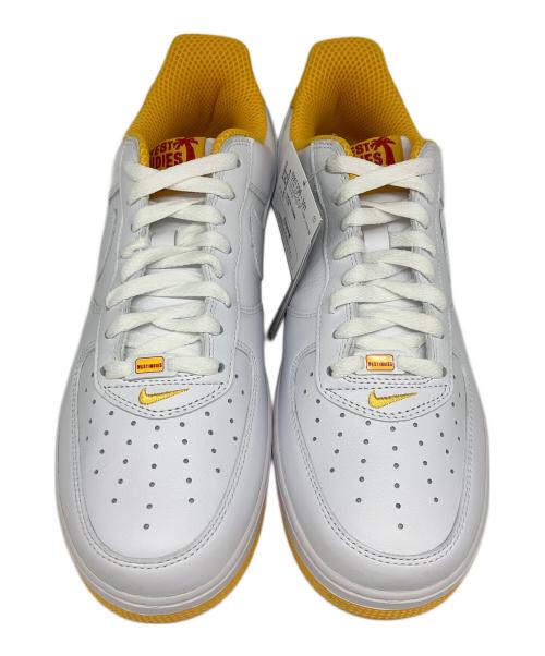 NIKE（ナイキ）NIKE (ナイキ) AIR FORCE1 ホワイト×イエロー サイズ:US10.5 未使用品の古着・服飾アイテム