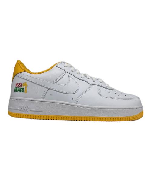 NIKE（ナイキ）NIKE (ナイキ) AIR FORCE1 ホワイト×イエロー サイズ:US10.5 未使用品の古着・服飾アイテム