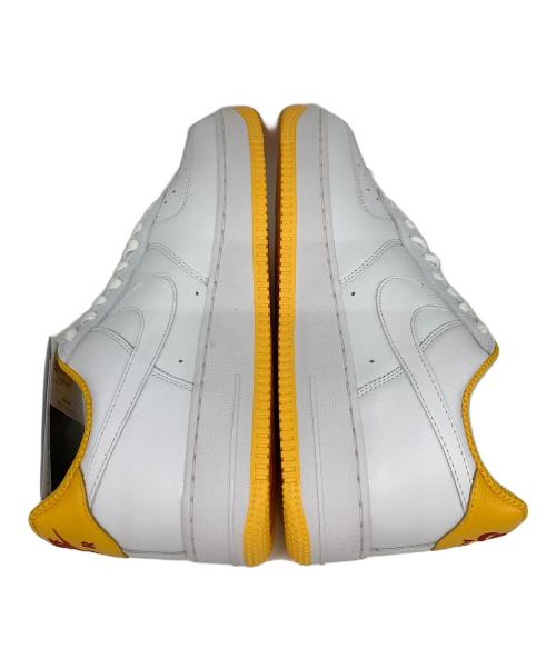 NIKE（ナイキ）NIKE (ナイキ) AIR FORCE1 ホワイト×イエロー サイズ:US10.5 未使用品の古着・服飾アイテム