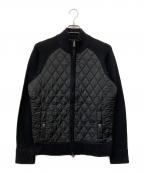 BURBERRY BLACK LABELバーバリーブラックレーベル）の古着「キルティングジャケット」｜ブラック