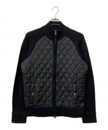 BURBERRY BLACK LABEL（バーバリーブラックレーベル）の古着「キルティングジャケット」｜ブラック