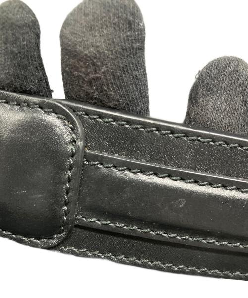 GUCCI（グッチ）GUCCI (グッチ) ワンショルダーバッグ GGクリスタル ブラック×グレーの古着・服飾アイテム