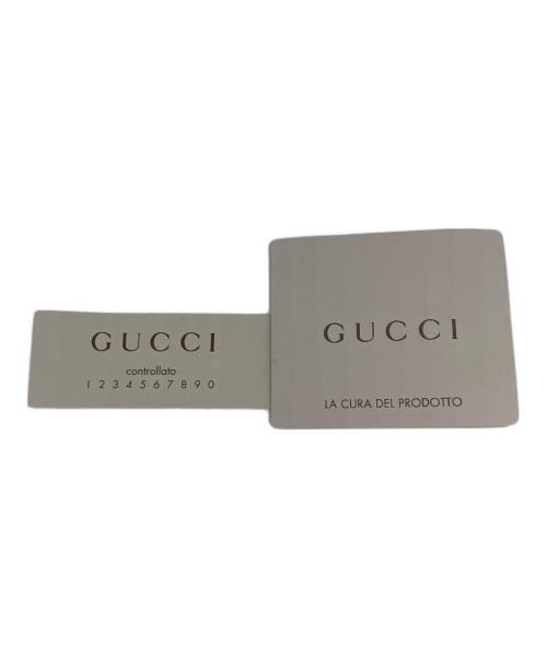 GUCCI（グッチ）GUCCI (グッチ) ワンショルダーバッグ GGクリスタル ブラック×グレーの古着・服飾アイテム