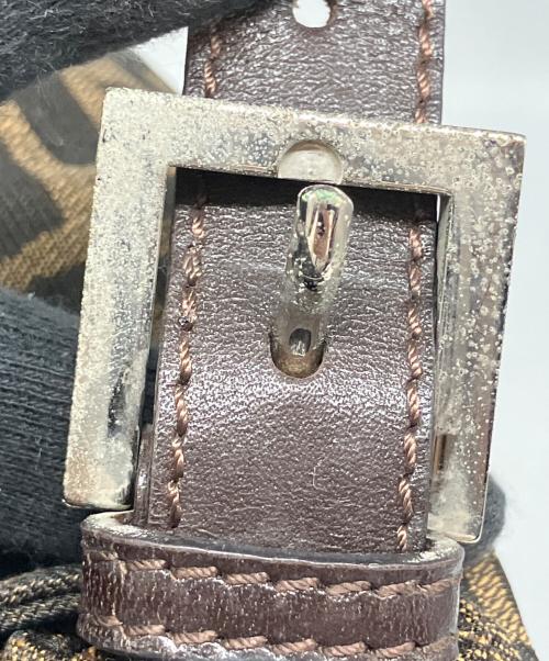 FENDI（フェンディ）FENDI (フェンディ) マンマバケット　ズッカ柄 ブラウンの古着・服飾アイテム