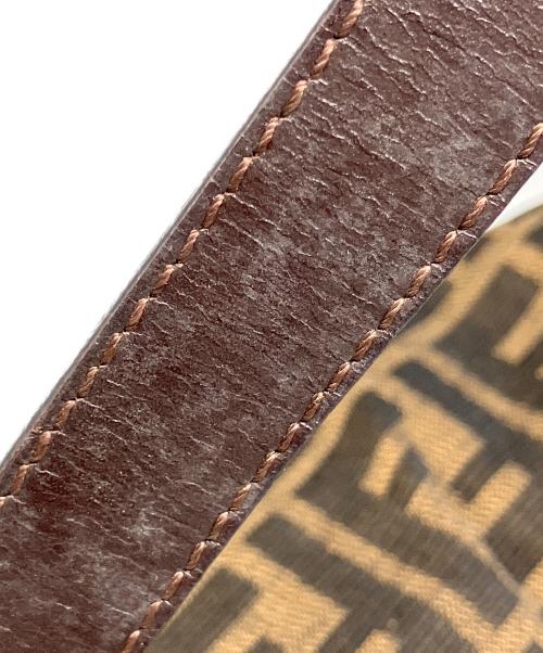 FENDI（フェンディ）FENDI (フェンディ) マンマバケット　ズッカ柄 ブラウンの古着・服飾アイテム