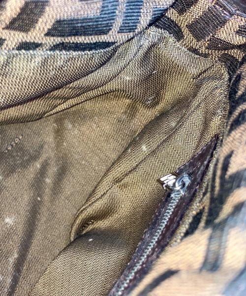 FENDI（フェンディ）FENDI (フェンディ) マンマバケット　ズッカ柄 ブラウンの古着・服飾アイテム