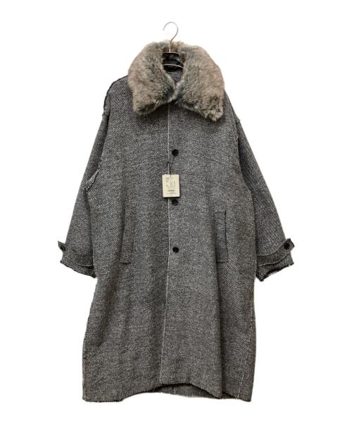 HARE（ハレ）HARE (ハレ) コート グレー サイズ:Mの古着・服飾アイテム
