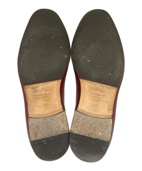 Salvatore Ferragamo（サルヴァトーレ フェラガモ）Salvatore Ferragamo (サルヴァトーレ フェラガモ) LC レッド サイズ:7　1/2の古着・服飾アイテム