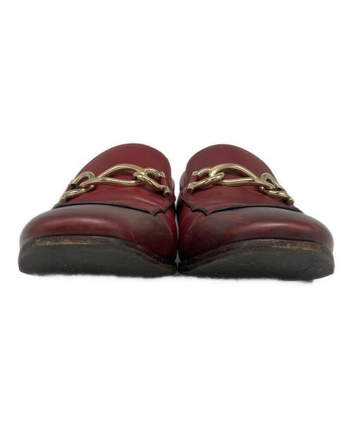 Salvatore Ferragamo（サルヴァトーレ フェラガモ）Salvatore Ferragamo (サルヴァトーレ フェラガモ) LC レッド サイズ:7　1/2の古着・服飾アイテム