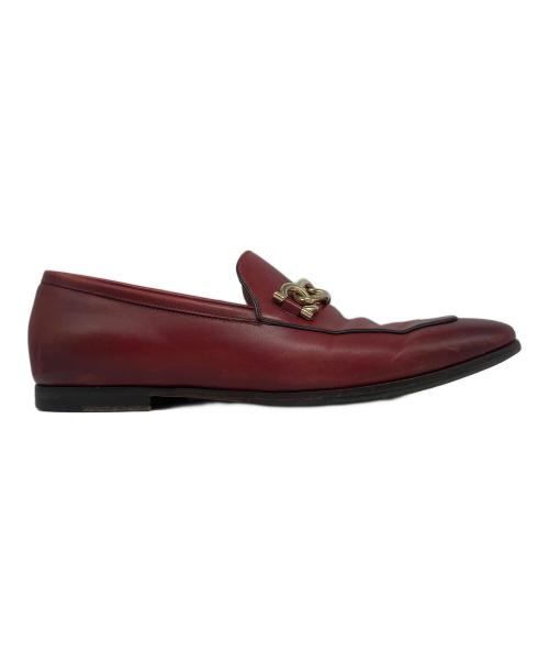 Salvatore Ferragamo（サルヴァトーレ フェラガモ）Salvatore Ferragamo (サルヴァトーレ フェラガモ) LC レッド サイズ:7　1/2の古着・服飾アイテム