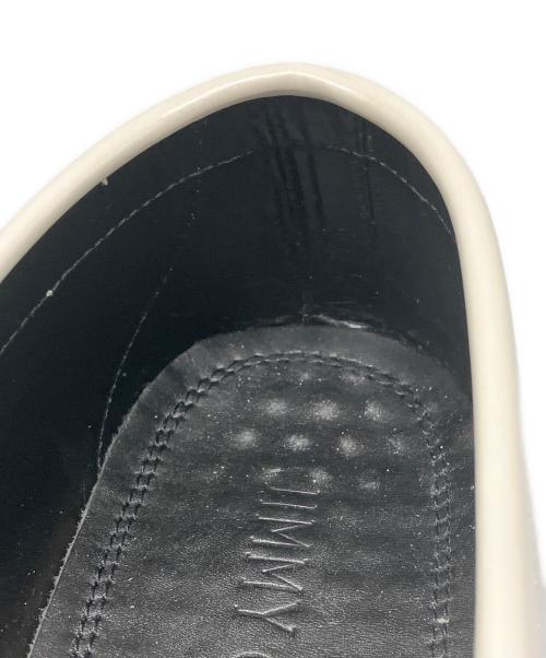 JIMMY CHOO（ジミーチュウ）JIMMY CHOO (ジミーチュウ) ビットローファー ホワイト サイズ:42の古着・服飾アイテム