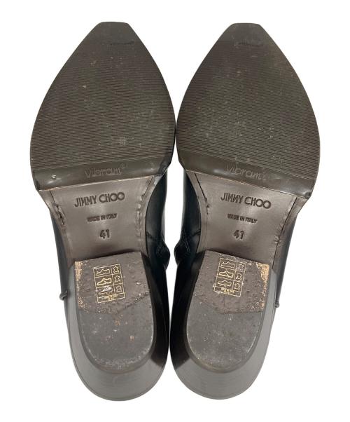 JIMMY CHOO（ジミーチュウ）JIMMY CHOO (ジミーチュウ) JUN/M ブラック サイズ:41の古着・服飾アイテム