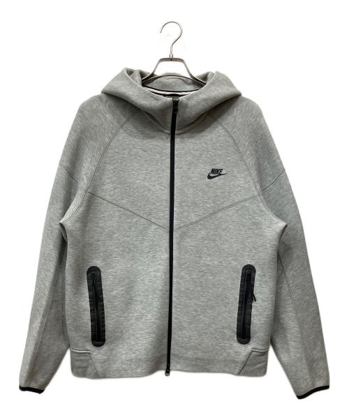 NIKE（ナイキ）NIKE (ナイキ) ジップパーカー ライトグレー サイズ:XXLの古着・服飾アイテム