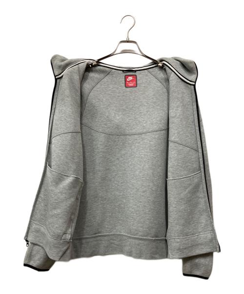 NIKE（ナイキ）NIKE (ナイキ) ジップパーカー ライトグレー サイズ:XXLの古着・服飾アイテム