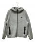 NIKE（ナイキ）の古着「ジップパーカー」｜ライトグレー