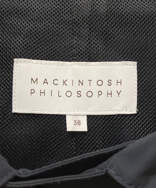 MACKINTOSH PHILOSOPHY（マッキントッシュ フィロソフィー）MACKINTOSH PHILOSOPHY (マッキントッシュ フィロソフィー) ステンカラーコート ネイビー サイズ:38の古着・服飾アイテム