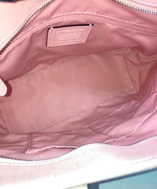 COACH（コーチ）COACH (コーチ) トートバッグ ピンクの古着・服飾アイテム