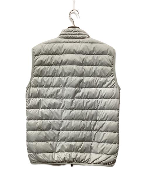 EMPORIO ARMANI（エンポリオ アルマーニ）EMPORIO ARMANI (エンポリオ アルマーニ) ダウンベスト グレー サイズ:EU Lの古着・服飾アイテム
