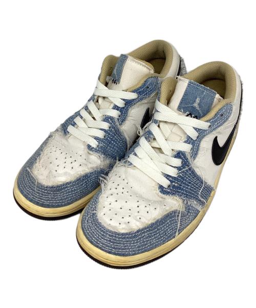 NIKE（ナイキ）NIKE (ナイキ) Air Jordan 1 Low SE ホワイト×ブルー サイズ:US9.5の古着・服飾アイテム