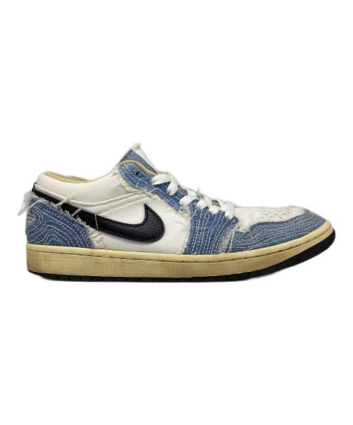 NIKE（ナイキ）NIKE (ナイキ) Air Jordan 1 Low SE ホワイト×ブルー サイズ:US9.5の古着・服飾アイテム