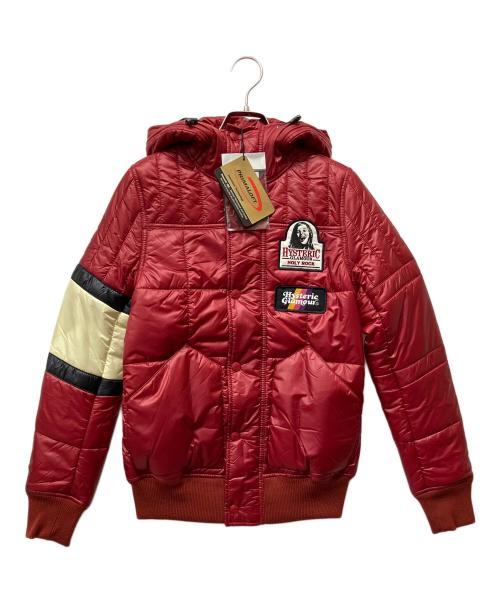 Hysteric Glamour（ヒステリックグラマー）Hysteric Glamour (ヒステリックグラマー) プリマロフト レッド サイズ:FREEの古着・服飾アイテム