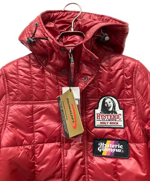 Hysteric Glamour（ヒステリックグラマー）Hysteric Glamour (ヒステリックグラマー) プリマロフト レッド サイズ:FREEの古着・服飾アイテム