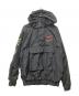 NIKE（ナイキ）の古着「SWOOSH NYLON ANORAK HOODIE」｜ブラック