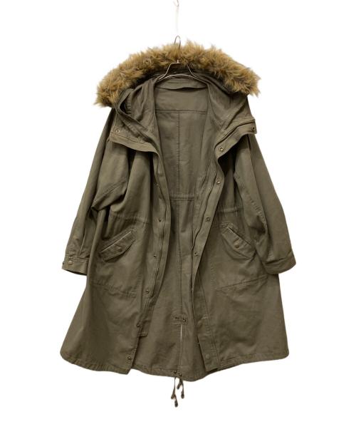 somari（ソマリ）somari (ソマリ) ライナー付き3wayモッズコート カーキ サイズ:2の古着・服飾アイテム