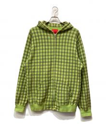 SWAGGER（スワッガー）の古着「ジップパーカー」｜ライム