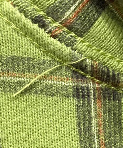 SWAGGER（スワッガー）SWAGGER (スワッガー) ジップパーカー ライム サイズ:LARGEの古着・服飾アイテム