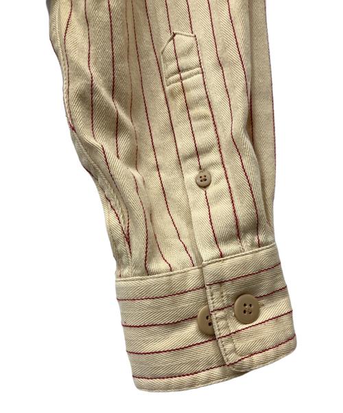 Coca Cola（コカコーラ）Coca Cola (コカコーラ) 長袖シャツ ベージュ サイズ:Lの古着・服飾アイテム