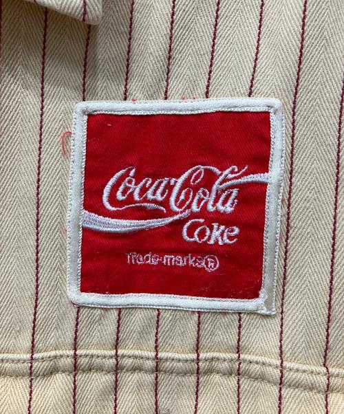 Coca Cola（コカコーラ）Coca Cola (コカコーラ) 長袖シャツ ベージュ サイズ:Lの古着・服飾アイテム