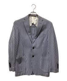 BROOKS BROTHERS（ブルックスブラザーズ）の古着「テーラードジャケット」｜ブルー×ホワイト