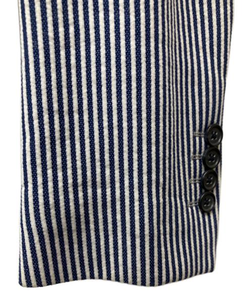 BROOKS BROTHERS（ブルックスブラザーズ）BROOKS BROTHERS (ブルックスブラザーズ) テーラードジャケット ブルー×ホワイト サイズ:36Sの古着・服飾アイテム