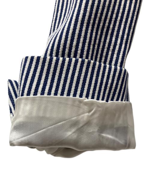 BROOKS BROTHERS（ブルックスブラザーズ）BROOKS BROTHERS (ブルックスブラザーズ) テーラードジャケット ブルー×ホワイト サイズ:36Sの古着・服飾アイテム